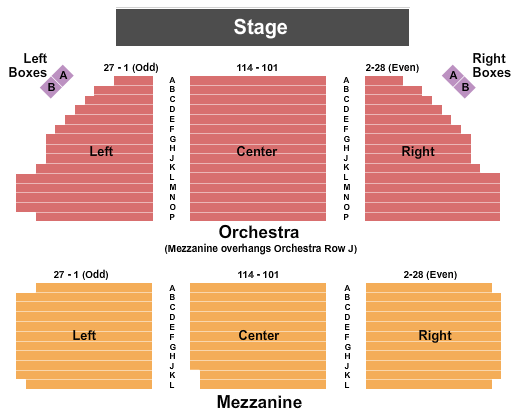 Music Box Theatre Inter Alia Seating Chart